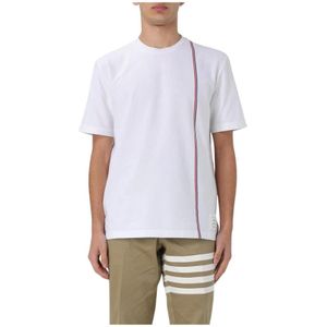 Thom Browne, Heren, Tops, Wit, Maat: XL