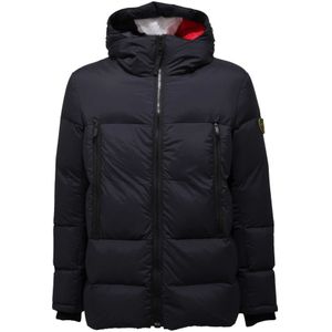 Rossignol, Heren, Jassen, Blauw, Maat: M Leer,