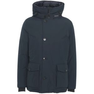 Woolrich, Heren, Jassen, Blauw, Maat: M Wol,