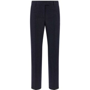 Alberto Biani, Dames, Broeken, Blauw, Maat: S