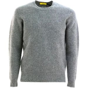 Drumohr, Heren, Truien, Grijs, Maat: XL Wol,