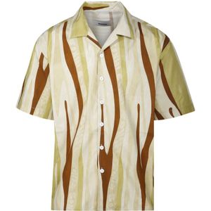 Bonsai, Heren, Overhemden, Veelkleurig, Maat: S Katoen,