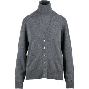 Seventy, Dames, Truien, Grijs, Maat: M