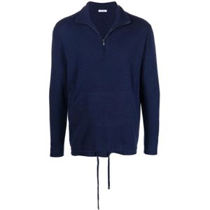 Malo, Heren, Truien, Blauw, Maat: XL Kasjmier,