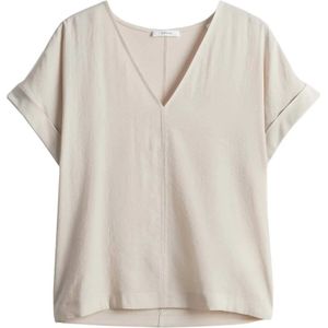 OPUS - Solme - T-shirt - Zwart - Modalmix - Los Model