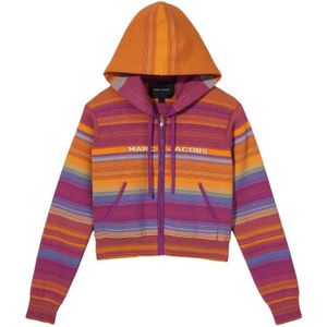 Marc Jacobs, Dames, Sweatshirts & Hoodies, Veelkleurig, Maat: S Katoen,