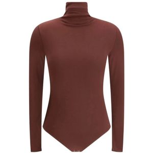 Wolford, Dames, Tops, Rood, Maat: L Katoen,