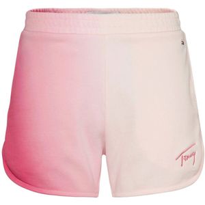 Tommy Jeans, Dames, Korte broeken, Roze, Maat: M Synthetisch,
