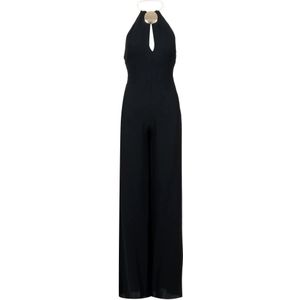 Simona Corsellini, Dames, Jumpsuits & Playsuits, Zwart, Maat: M