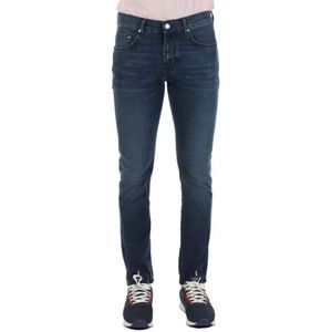 Baldessarini, Heren, Jeans, Blauw, Maat: W31 Katoen,