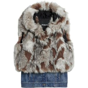 Desigual, Dames, Jassen, Veelkleurig, Maat: S Denim,