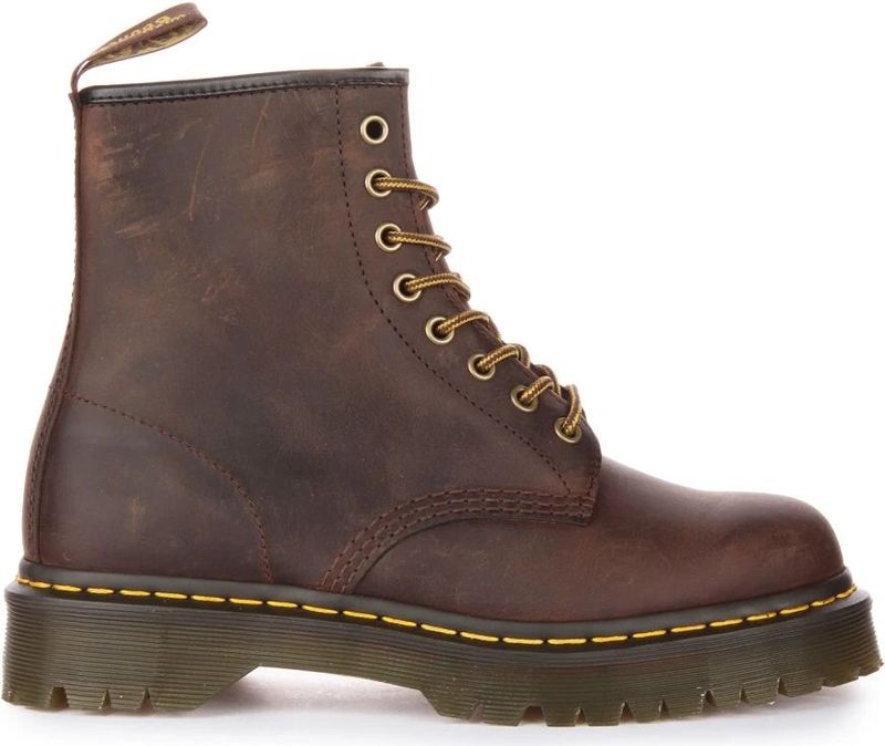Dr Martens - 1460 Bex - Veterboots - Donkerbruin - Leer