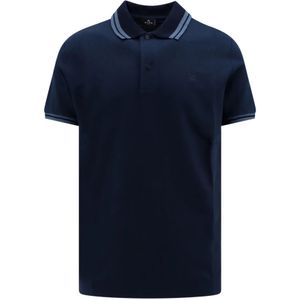 Etro, Heren, Tops, Blauw, Maat: 3XL Katoen,