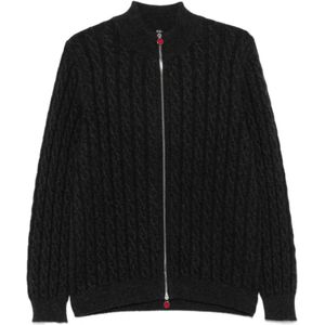 Kiton, Heren, Truien, Grijs, Maat: L Kasjmier,