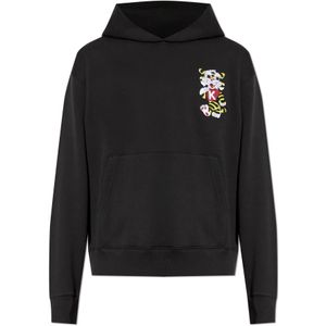 Kenzo, Heren, Sweatshirts & Hoodies, Zwart, Maat: M Katoen,