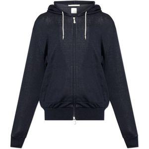 Eleventy, Heren, Sweatshirts & Hoodies, Blauw, Maat: 3XL Katoen,