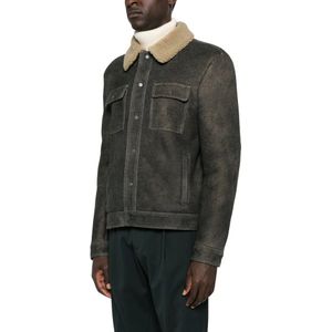 Salvatore Santoro, Heren, Jassen, Grijs, Maat: 2XL Wol,