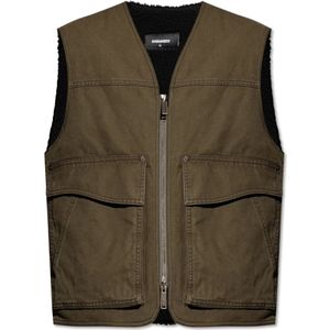 Dsquared2, Heren, Jassen, Groen, Maat: S Katoen,