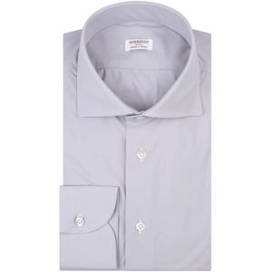 Borriello Napoli, Heren, Overhemden, Grijs, Maat: XL