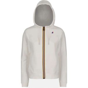 K-Way, Dames, Jassen, Wit, Maat: XL Fleece,