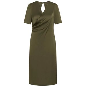 Bruuns Bazaar, Dames, Jurken, Groen, Maat: 2XL Leer,