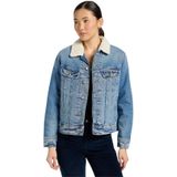 Lee - Sherpa Rider - Spijkerjack - Medium Blauw