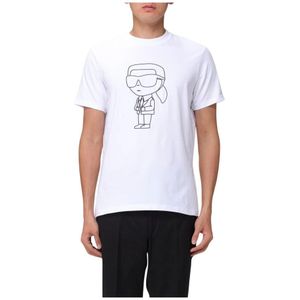 Karl Lagerfeld, Heren, Tops, Wit, Maat: XL