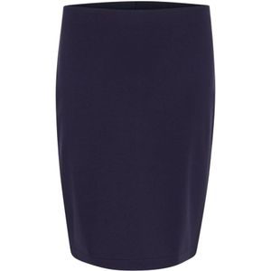 Saint Tropez, Dames, Rokken, Blauw, Maat: M Leer,