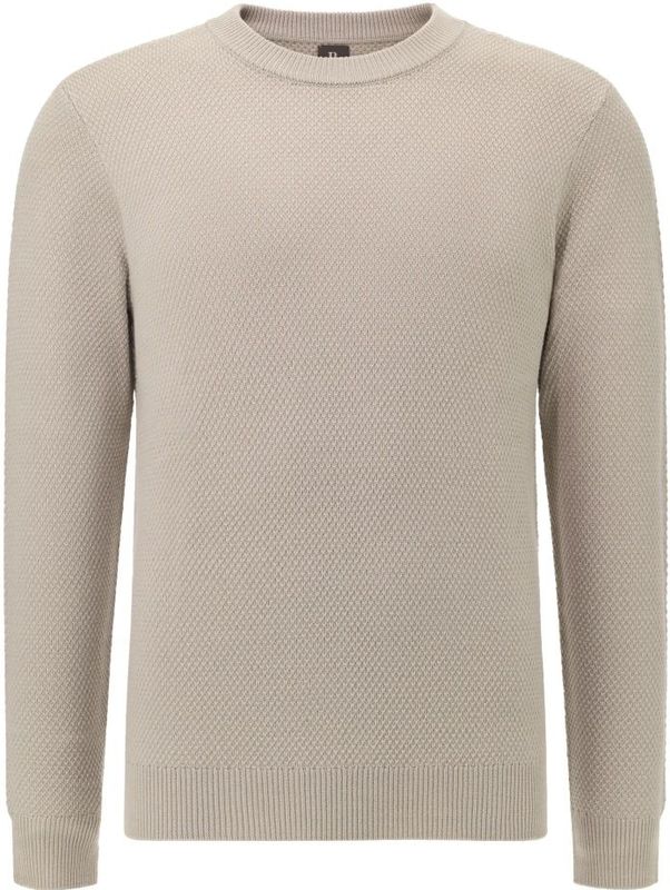 Boggi Milano - Trui - Sand - Knitwear - Lange Mouw