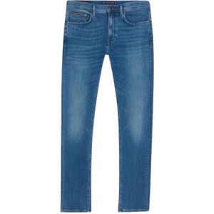 Tommy Hilfiger, Heren, Jeans, Blauw, Maat: W34 Katoen,