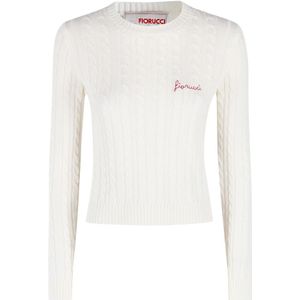 Fiorucci, Dames, Truien, Wit, Maat: XS Wol,