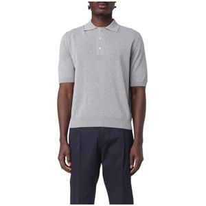 Zanone, Heren, Tops, Grijs, Maat: XL