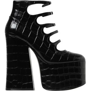 Marc Jacobs, Dames, Schoenen, Zwart, Maat: 39 EU Leer,