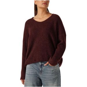 Gebreide pullover van wolmix, model 'THORA'