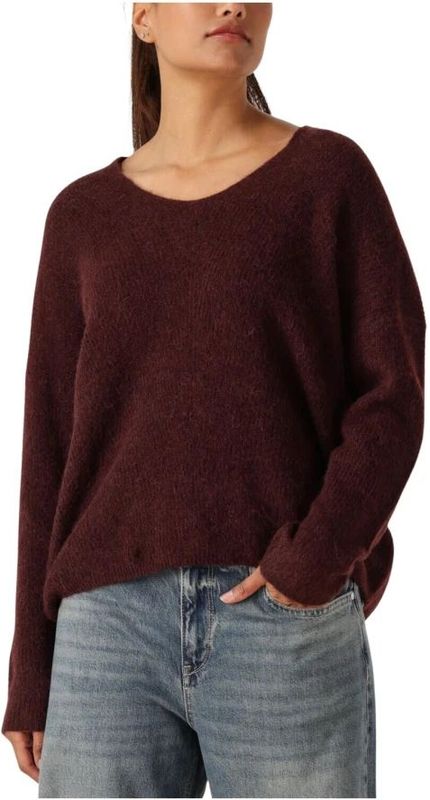 Gebreide pullover van wolmix, model 'THORA'