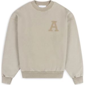 Axel Arigato, Heren, Sweatshirts & Hoodies, Bruin, Maat: S Katoen,