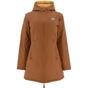 Jott, Dames, Mantels, Bruin, Maat: XS Zijde,