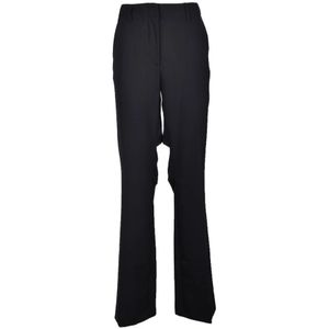 Off White, Dames, Broeken, Zwart, Maat: M Wol,