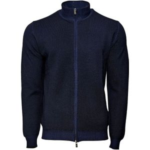 Fedeli, Heren, Truien, Blauw, Maat: XL Wol,