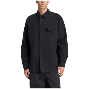 Adidas Originals, Heren, Jassen, Zwart, Maat: XL Katoen,