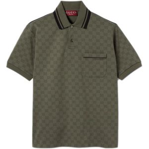 Gucci, Heren, Tops, Groen, Maat: S Jersey,