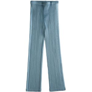 Issey Miyake, Dames, Broeken, Blauw, Maat: L
