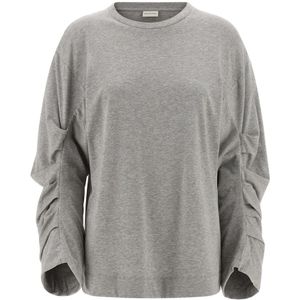 Dries Van Noten, Dames, Tops, Grijs, Maat: XS