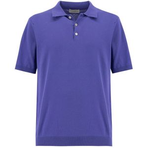 Ballantyne, Heren, Truien, Paars, Maat: M Katoen,