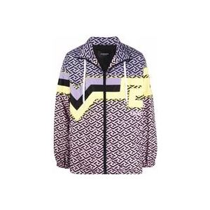 Versace Lichte jas , Purple , Heren , Maat: XL