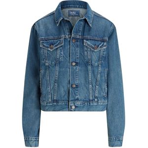 Polo Ralph Lauren - Denim Jack - Blauw - Denim - Met Twee Zakken