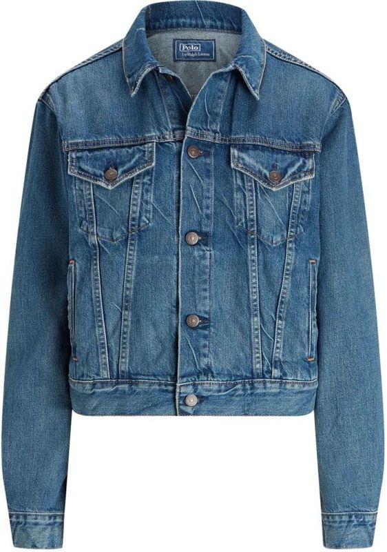 Polo Ralph Lauren - Denim Jack - Blauw - Denim - Met Twee Zakken