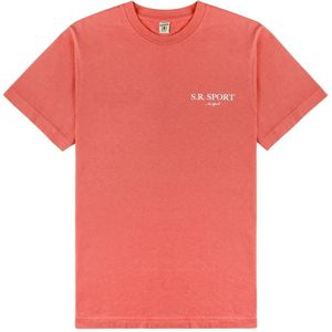 Sporty & Rich, Dames, Tops, Roze, Maat: M Katoen,