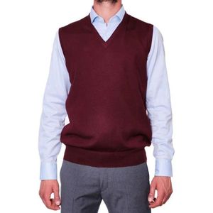 La Fileria, Heren, Truien, Rood, Maat: XL Poliester,