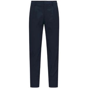 K-Way, Heren, Broeken, Blauw, Maat: S Katoen,